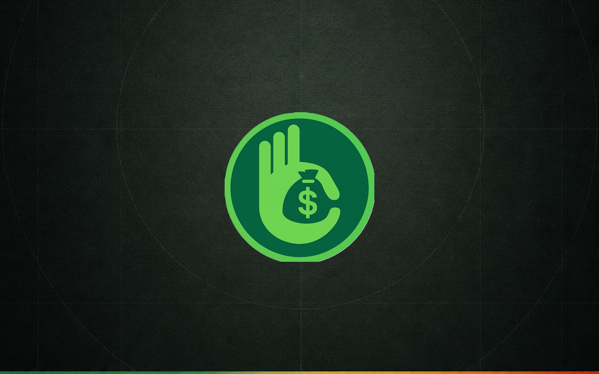 SoloGangas circular logo on a dark branded background